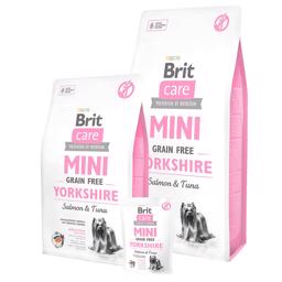 Hundmat BRIT Care Mini Adult Yorkshire med lax & tonfisk